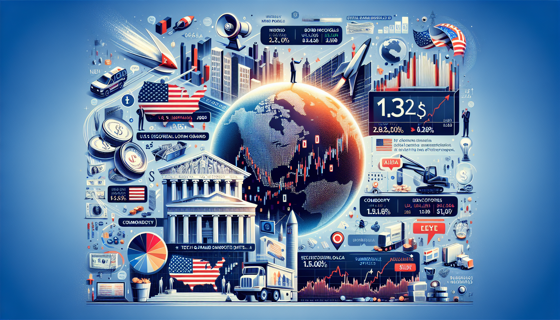 US Markets React to Jobs Report and Fed Signals
