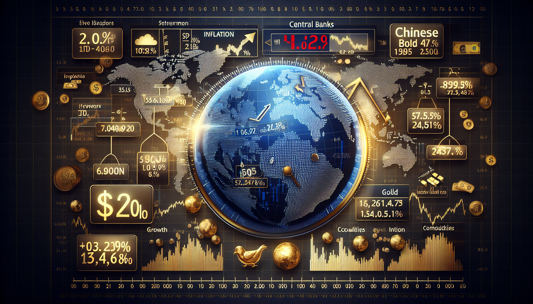 Global Markets React to Inflation, Fed Outlook, and China Data