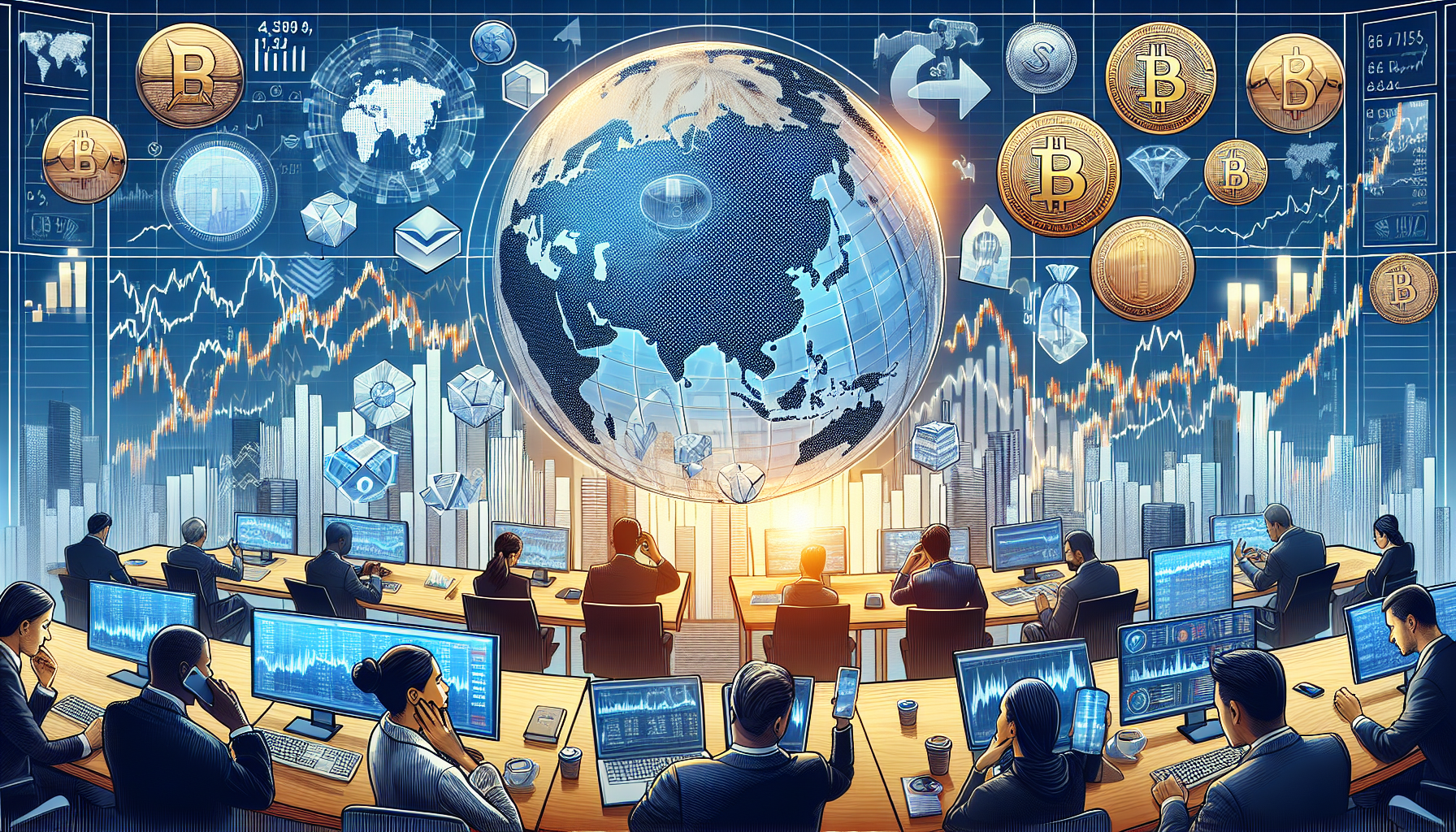 Global Markets React to Sticky Inflation and Fed Uncertainty