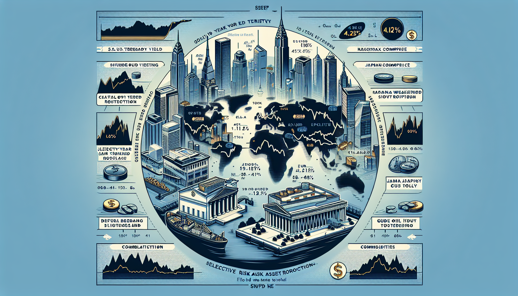 Global Markets React to Fed Signals and Mixed Economic Data