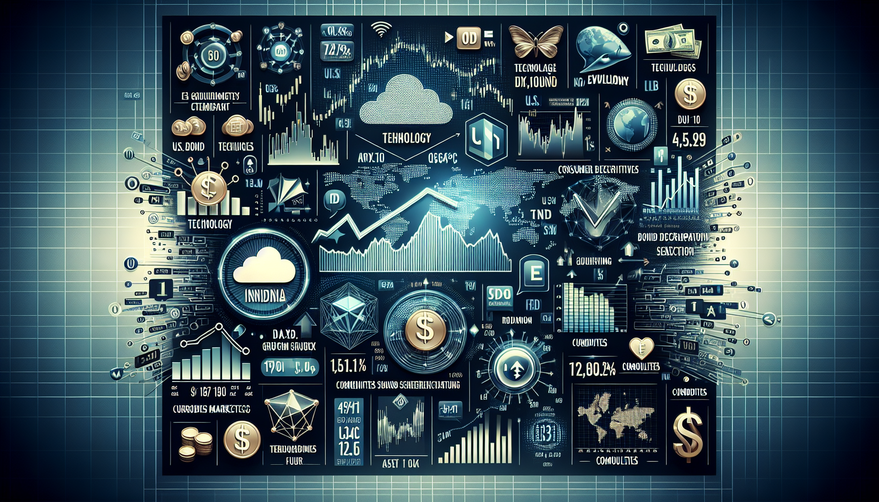 U.S. Markets Rise on Fed Signals and Tech Surge