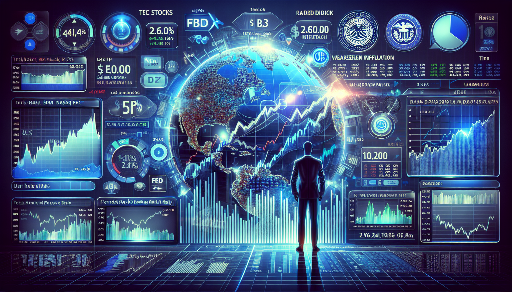 Markets Rally on Fed Rate Cut Hopes and Cool Inflation