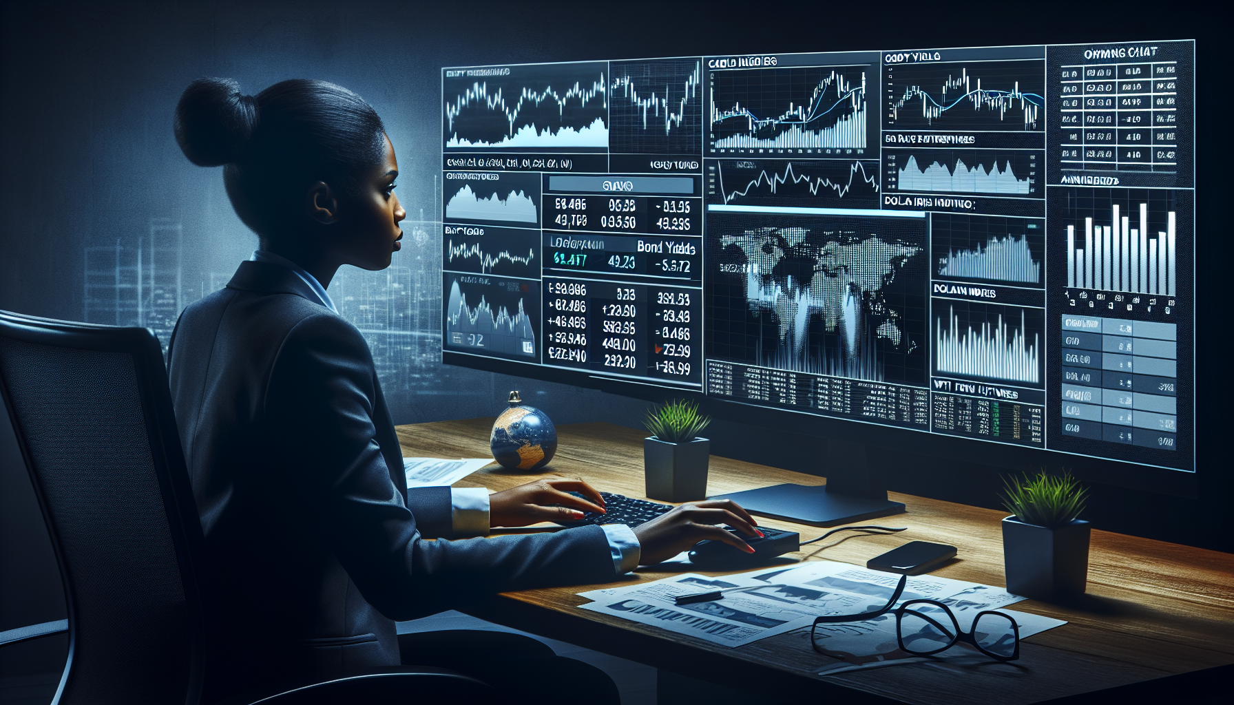 Markets React to Fed Outlook and Global Economic Signals