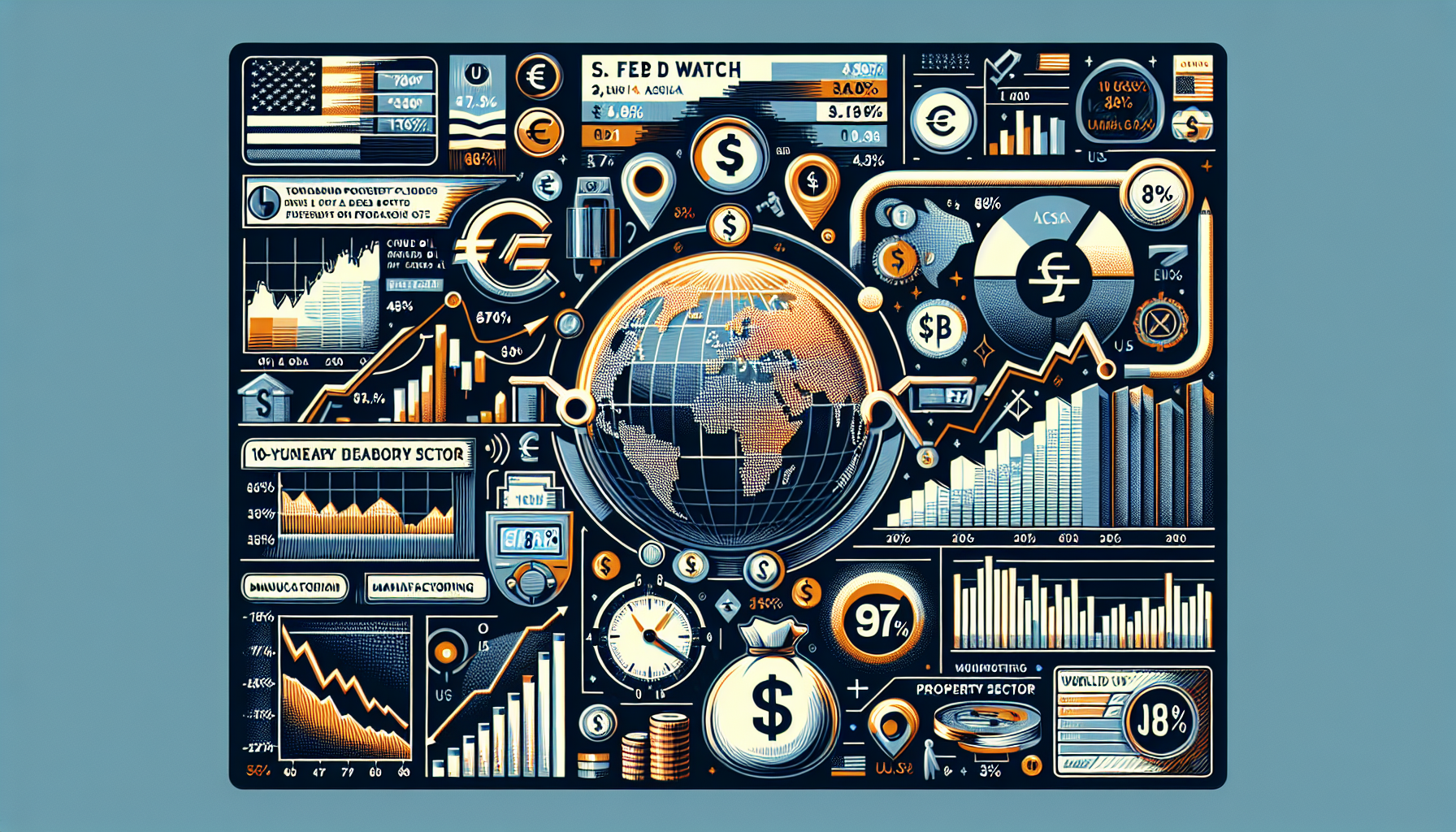 Markets React to Fed Rate Cut Bets and Global Weakness