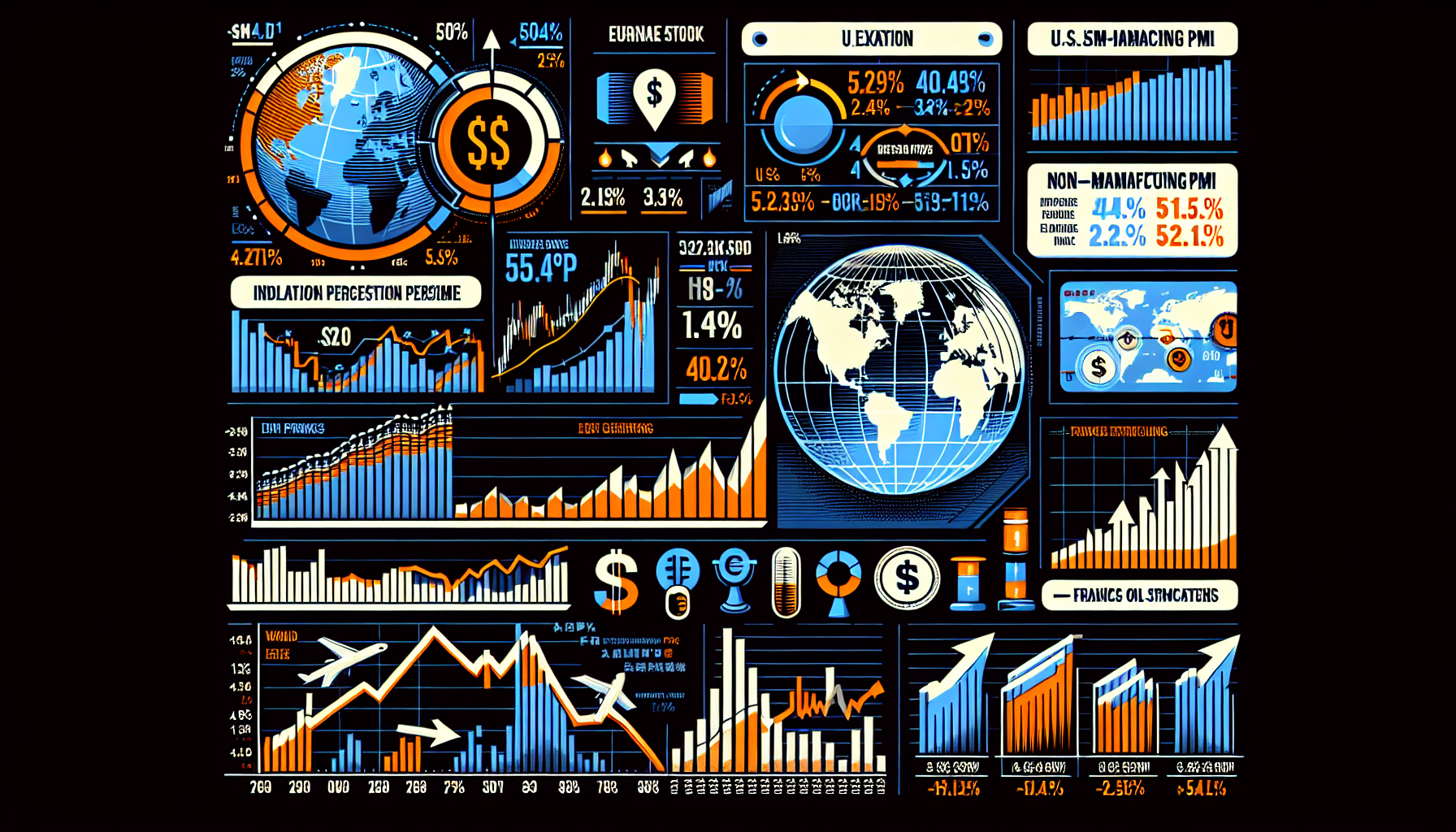 Global Markets React to Mixed Economic Signals