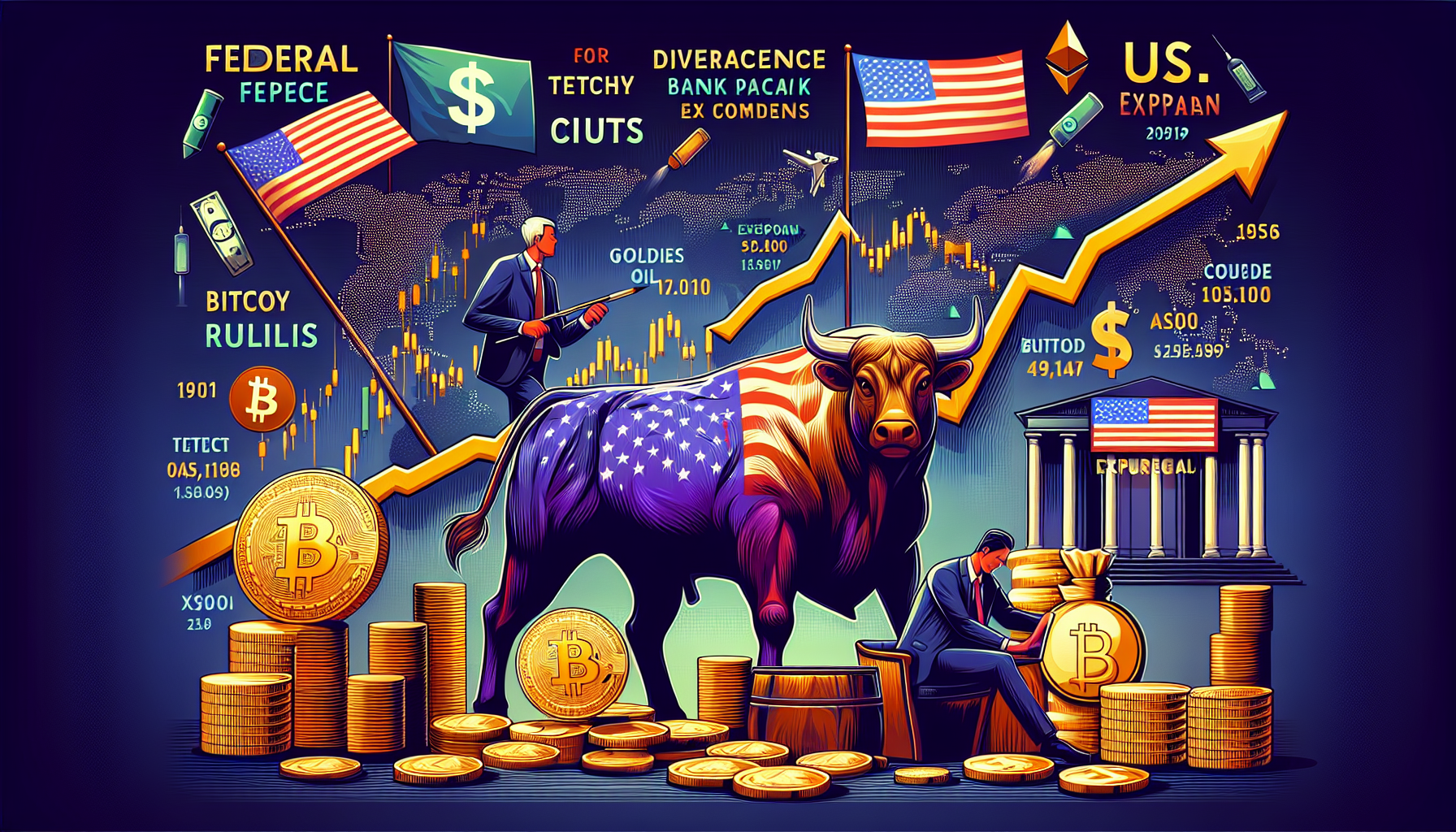 Market Update: Fed Signals Rate Cuts, Tech and Crypto Rally