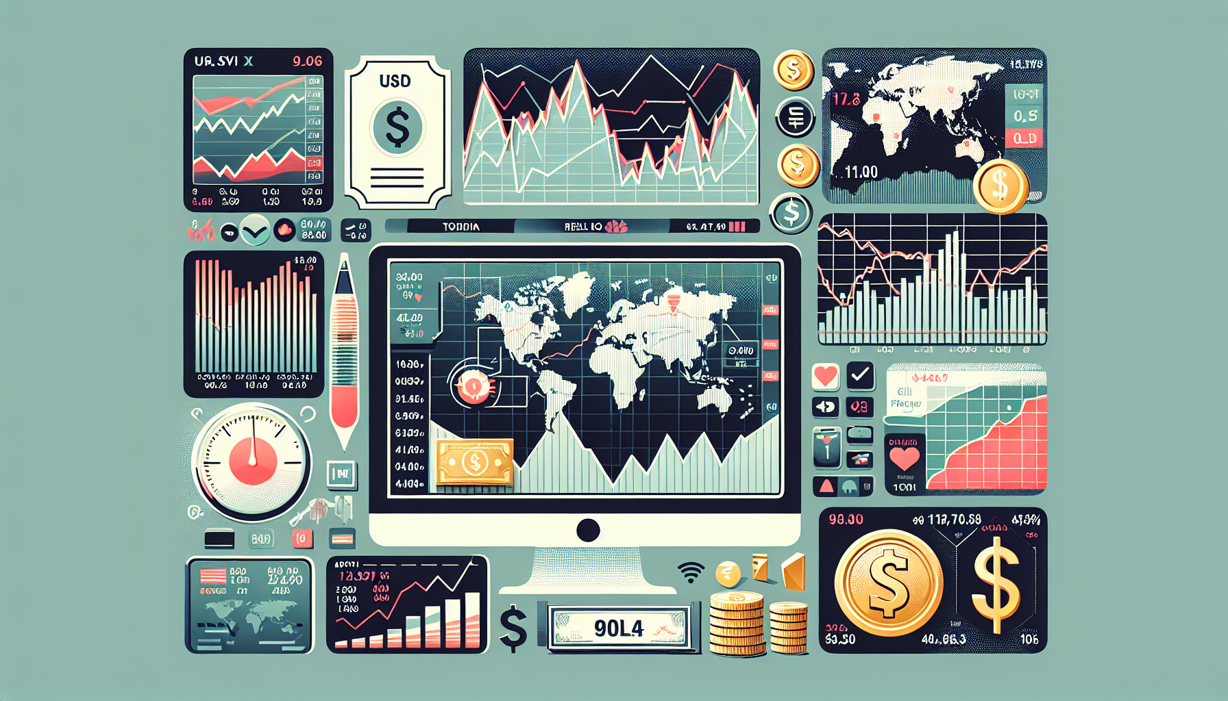 Global Markets React to Economic Data and Geopolitical Risks