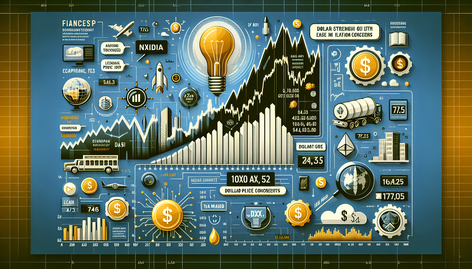 Tech Stocks Lead Market Rebound Amid Inflation Hopes