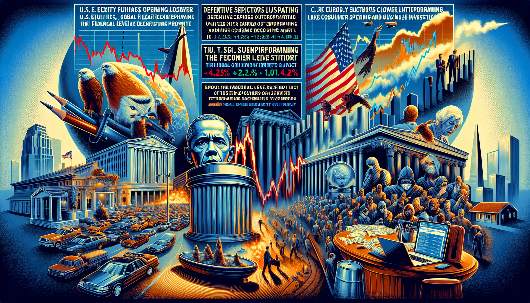 Market Shifts as Investors Turn Risk-Averse