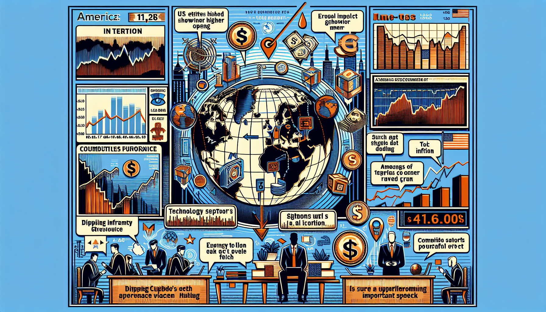 Global Markets React to Economic Data and Tech Earnings
