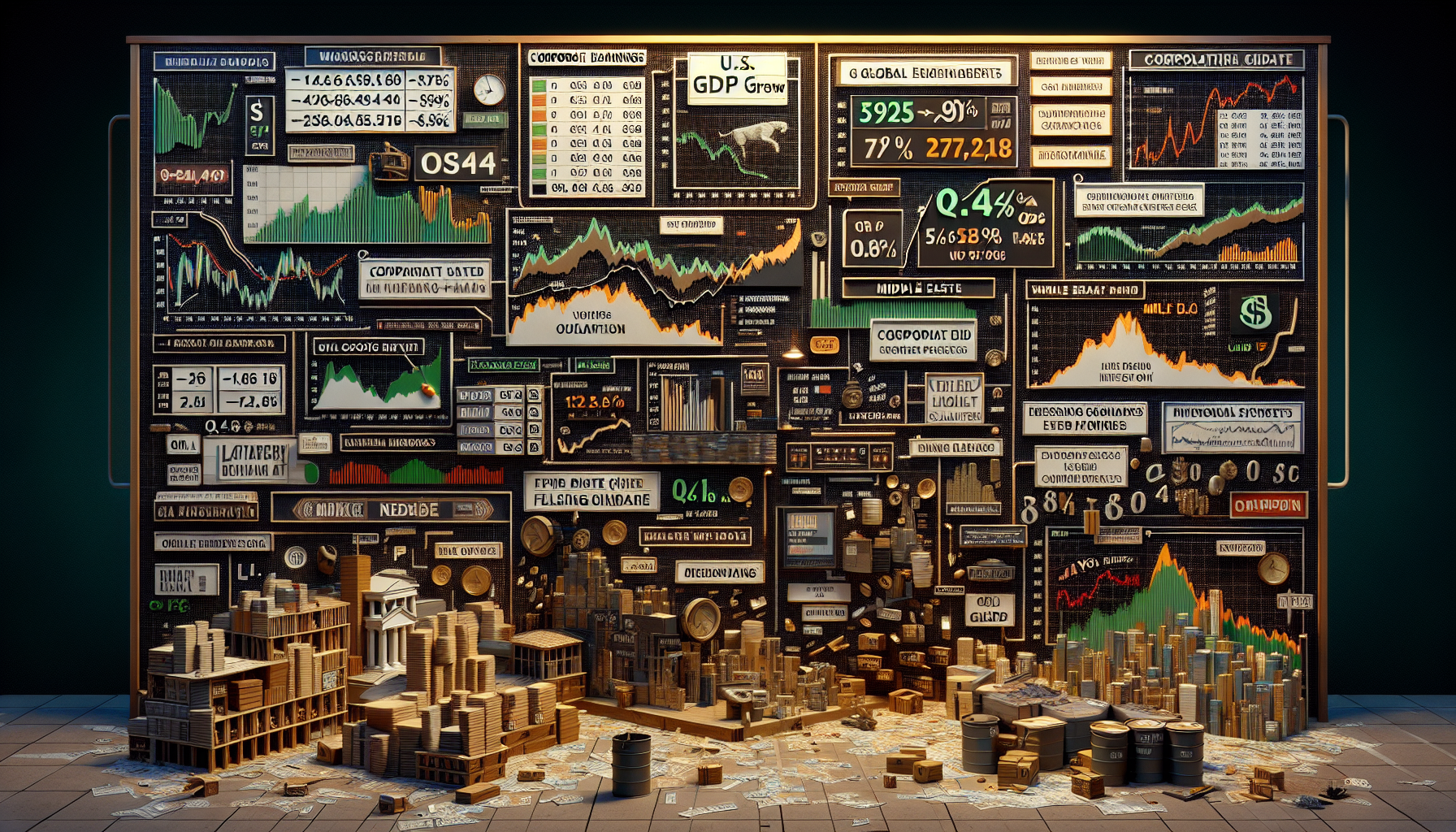 Markets React to Mixed Global Signals and Fed Outlook