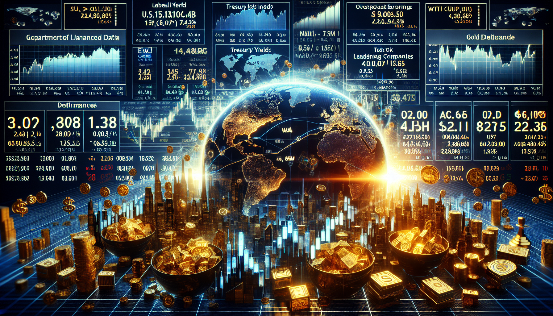 Markets React to Strong US Jobs and Tech Earnings