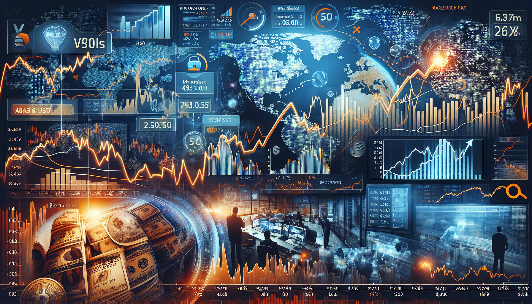 Markets React to PMI Data and Fed Rate Outlook