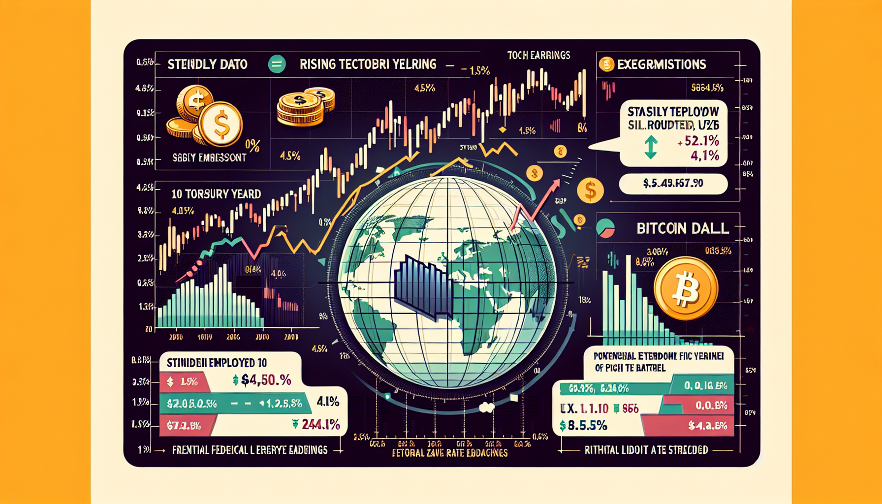 Global Markets Show Cautious Optimism Amid Volatility