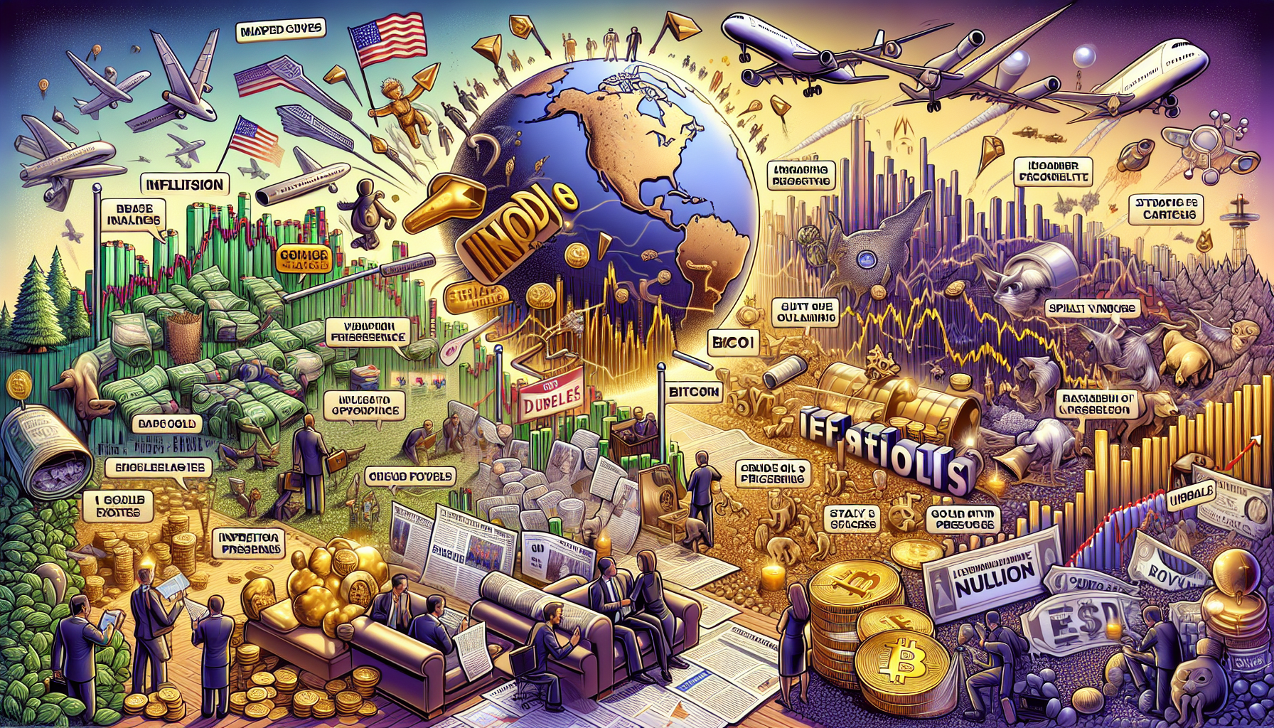 Mixed Market Signals Amid Inflation and Rate Hikes