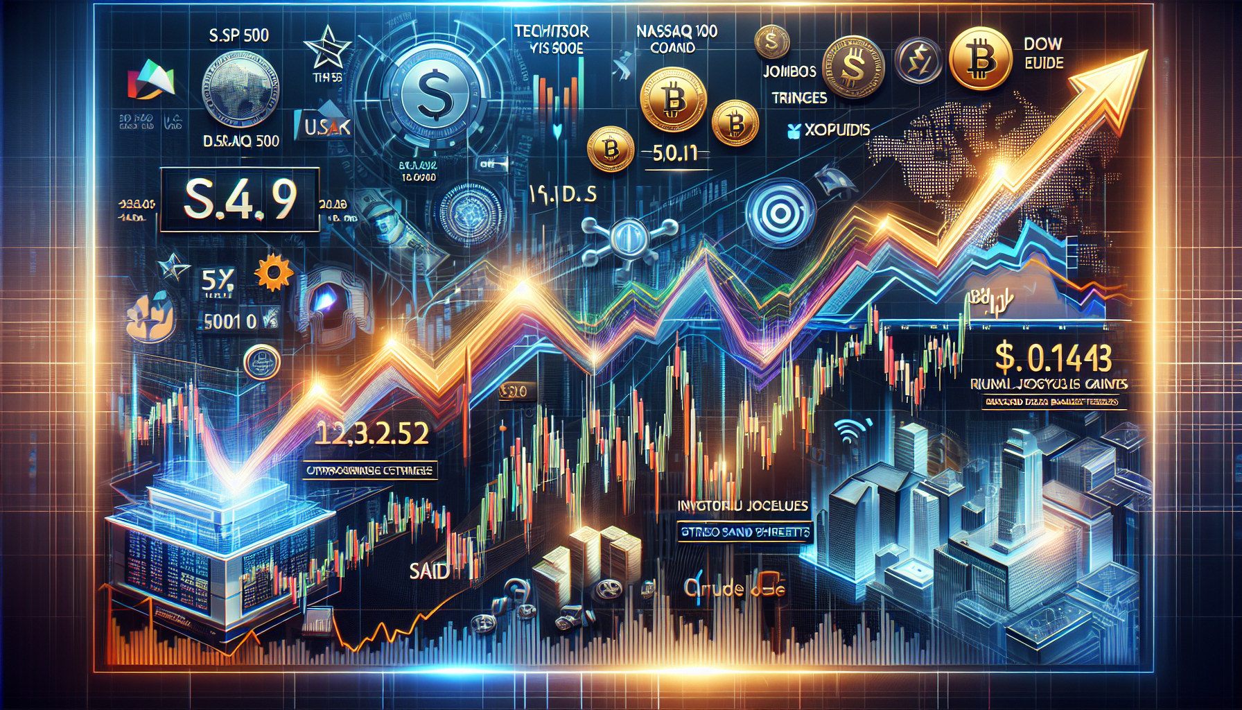 Market Rallies on Tech Earnings and Crypto Surge